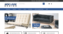 Desktop Screenshot of lojanewlookdesign.com.br